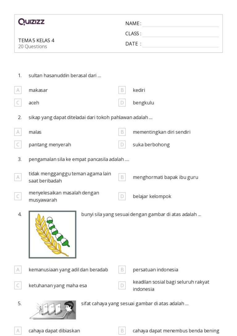 Rahasia 3 Bab Paling Krusial di Soal Kelas 4 Tema 4 Subtema 2 2026