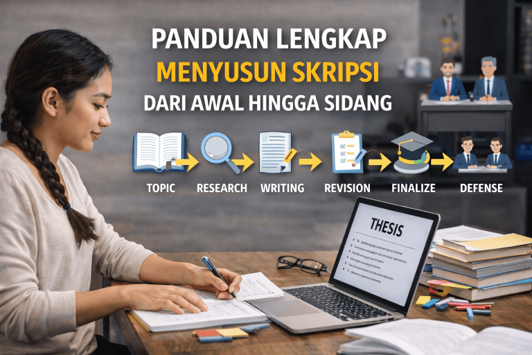 5 Cara Membuat Skripsi dari Awal Sampai Akhir: Wajib Kuasai Teknik Kutipan Tidak Langsung