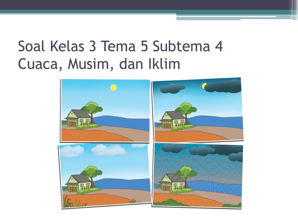 Soal Essay Tentang Cuaca Dan Iklim - Soal Terpadu