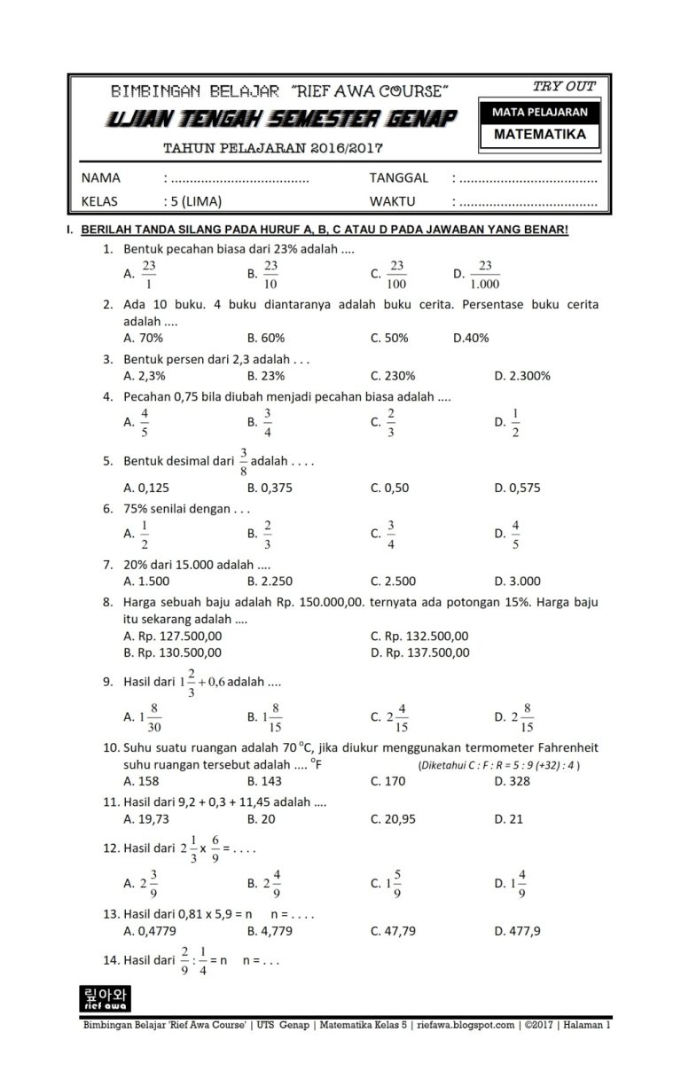 Akhirnya Terungkap 7 Contoh Soal Matematika Kelas 7 Semester 2 yang Sering Muncul di Ujian 2026 Akhirnya Terungkap 7 Contoh Soal Matematika Kelas 7 Semester 2 yang Sering Muncul di Ujian 2026
