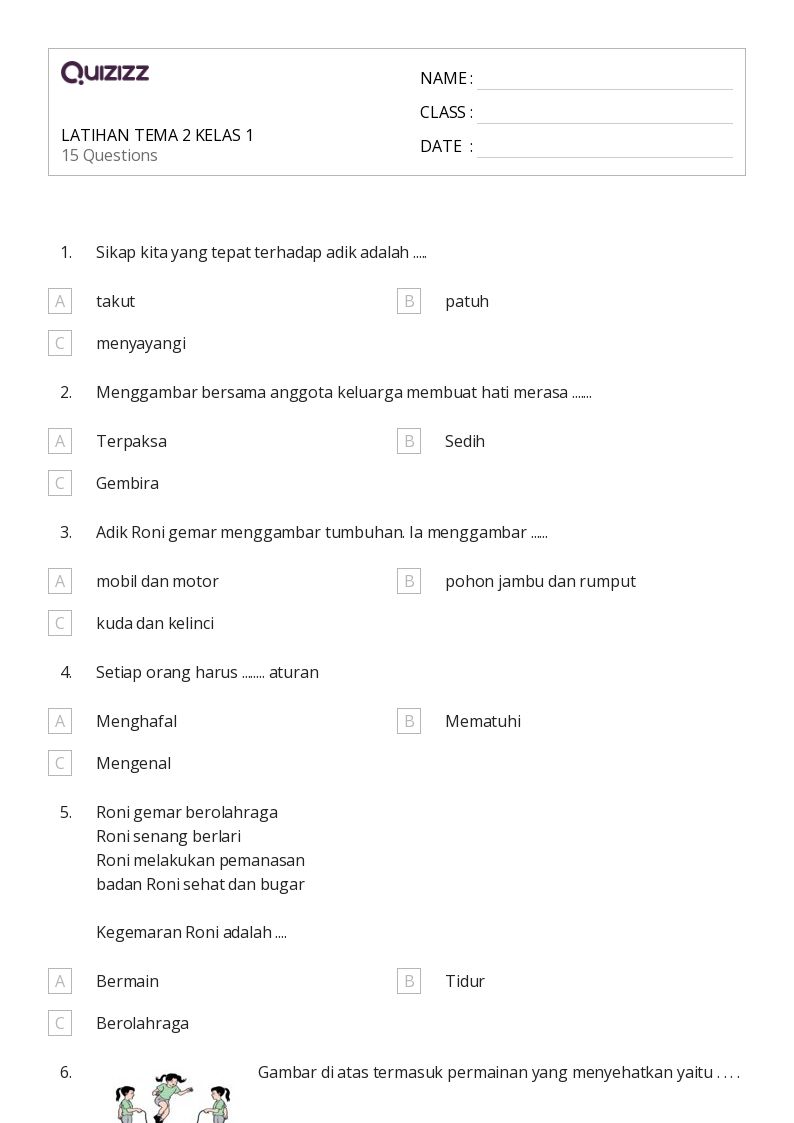 50 lembar kerja Menggambar Hati untuk Kelas 1 di Quizizz Gratis