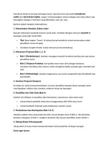 Cara Membuat Skripsi PDF