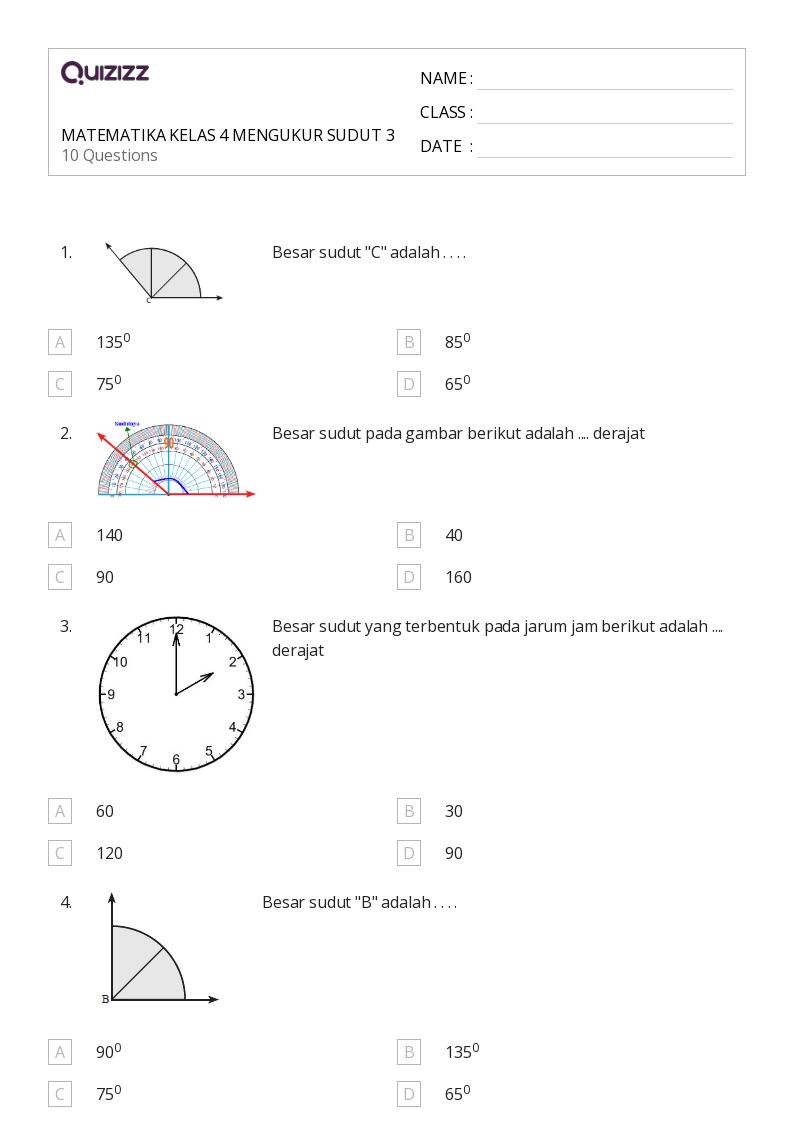 Terbukti! 7 Cara Mudah Download Soal Tentang Sudut Kelas 4 Sebelum Ujian Dimulai